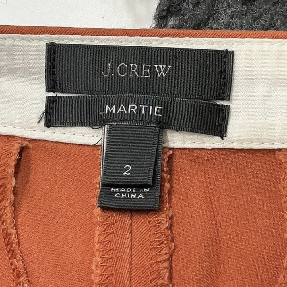 J.Crew, Martie,Elegant Rust Women's Pants,Size 2